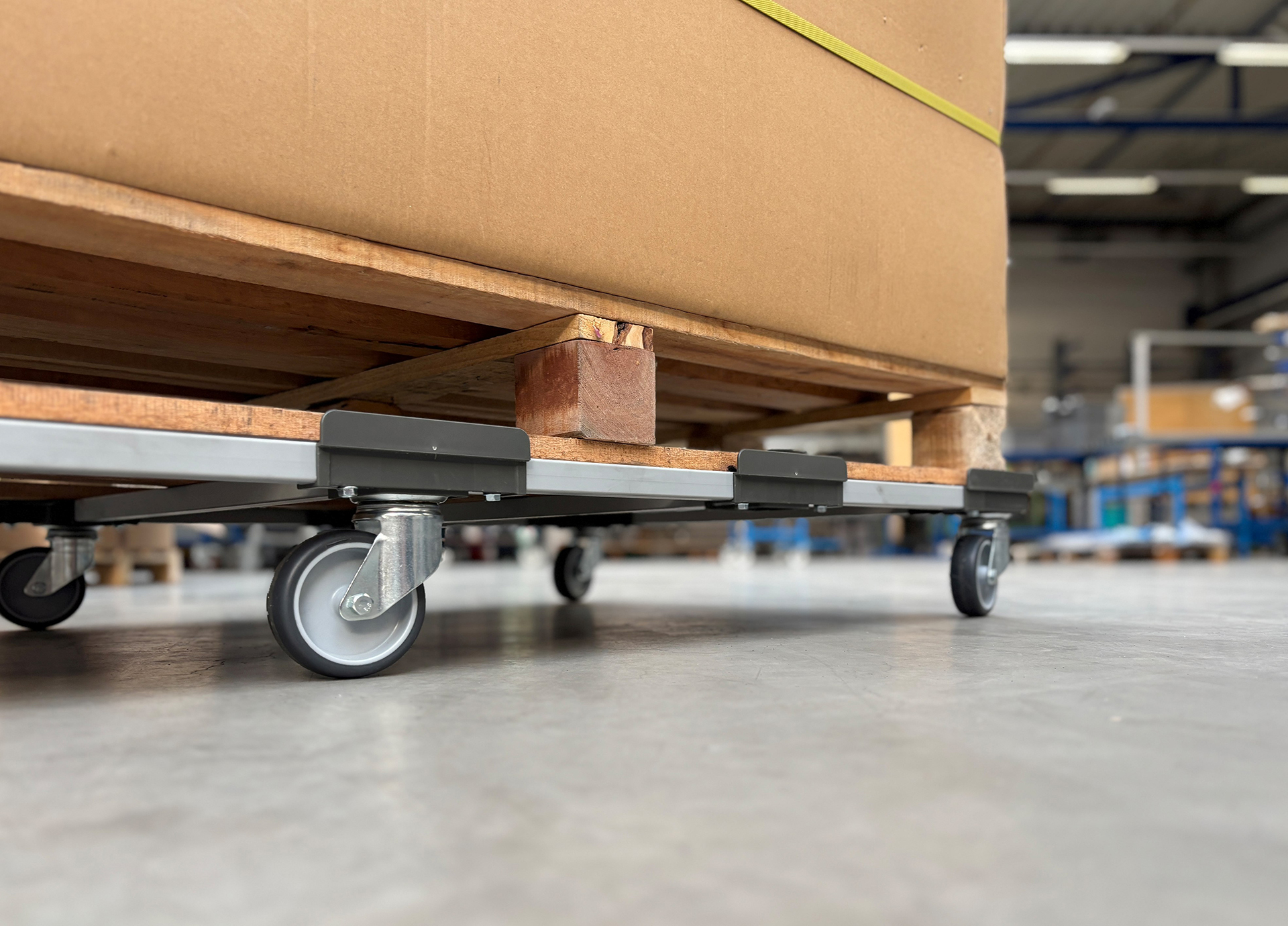 Vario-Trolley: Konfigurierbare Lösung für namhaften Lebensmitteldiscounter