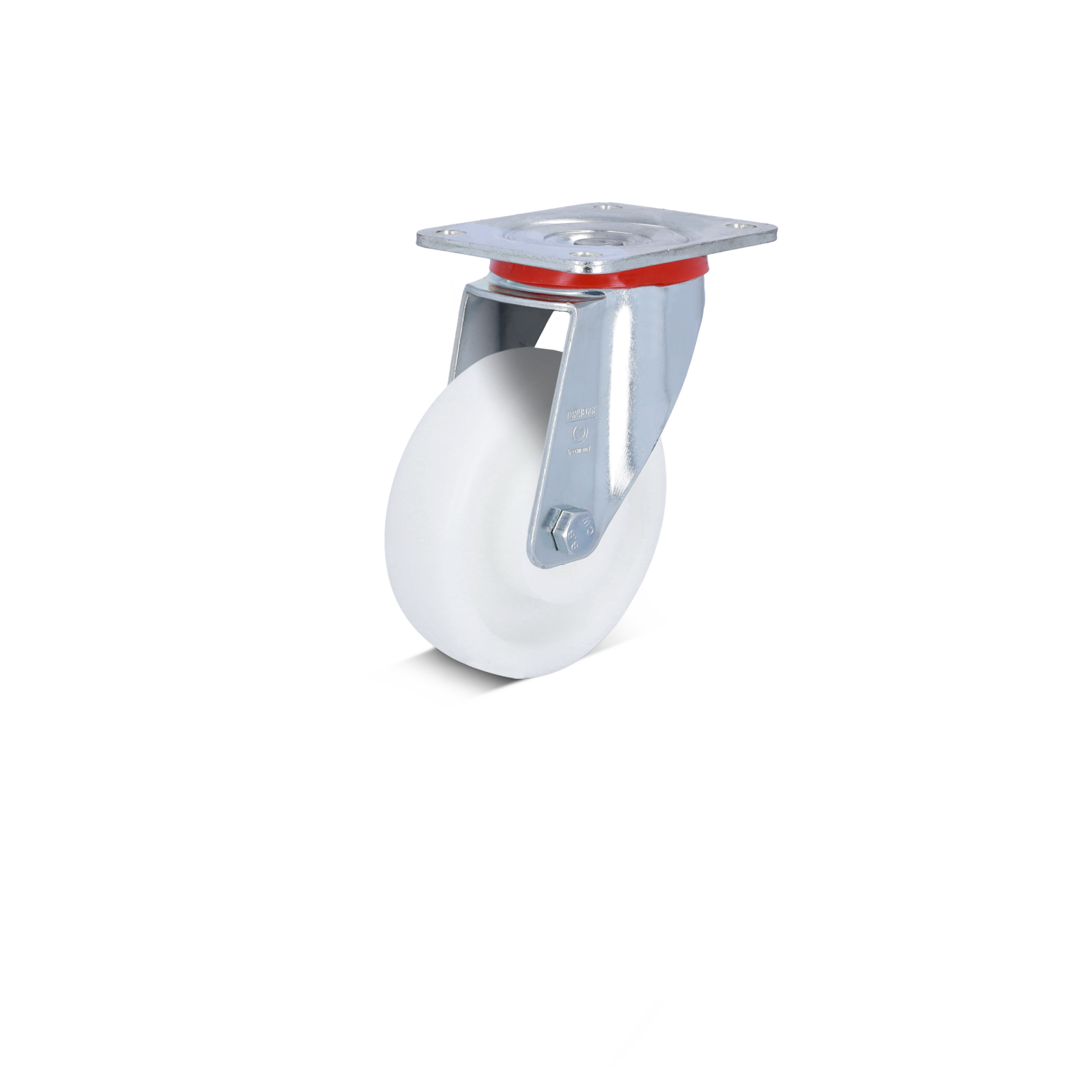 Mittelschwere Lenkrolle Polypropylenrad Gleitlager 150mm