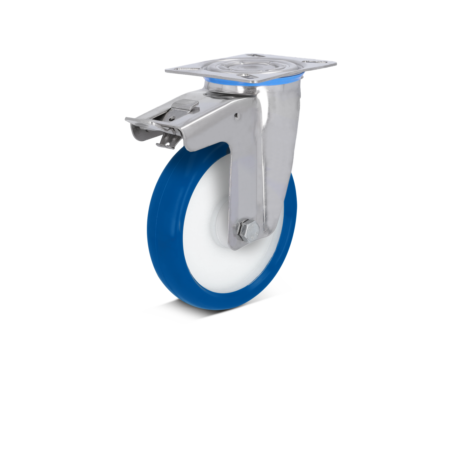 Lenkrolle mit Feststeller