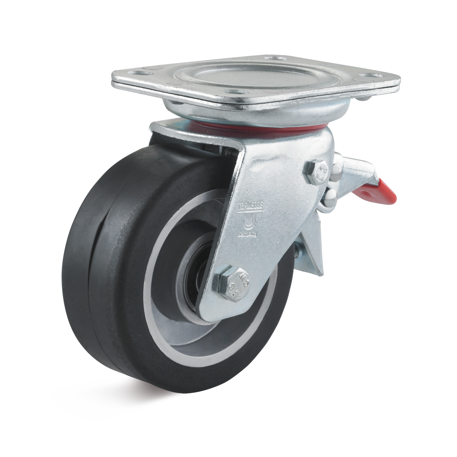 Lenkrolle mit Feststeller