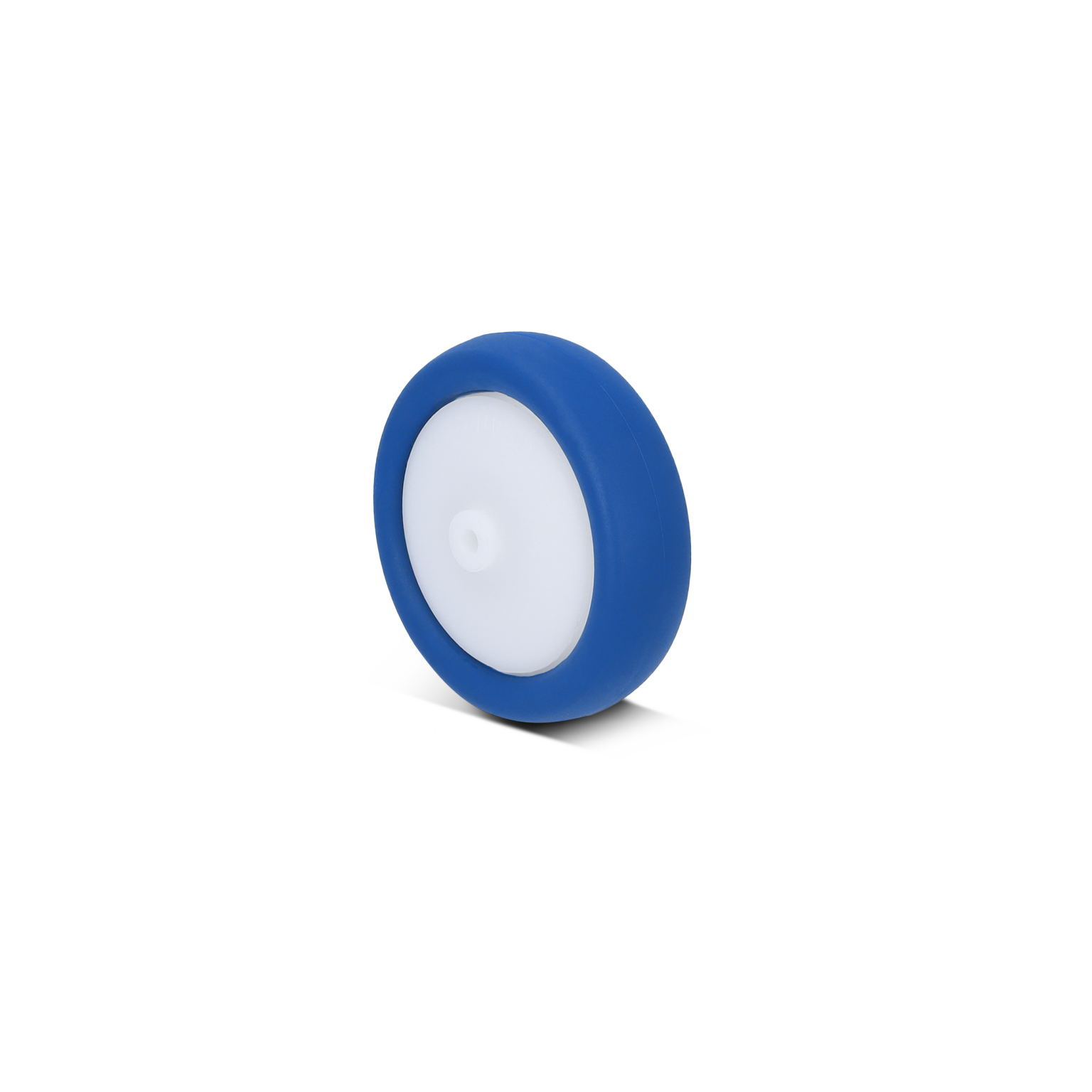 Polyurethanrad, ballig, Kugellager – 125 mm