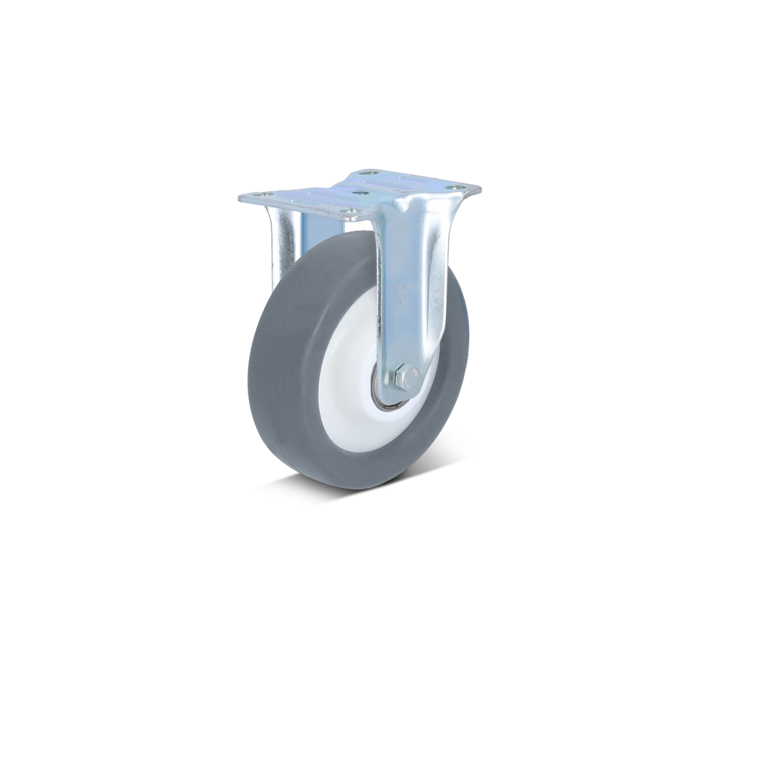 Standard-Bockrolle – Thermoplastrad, zylindrisch