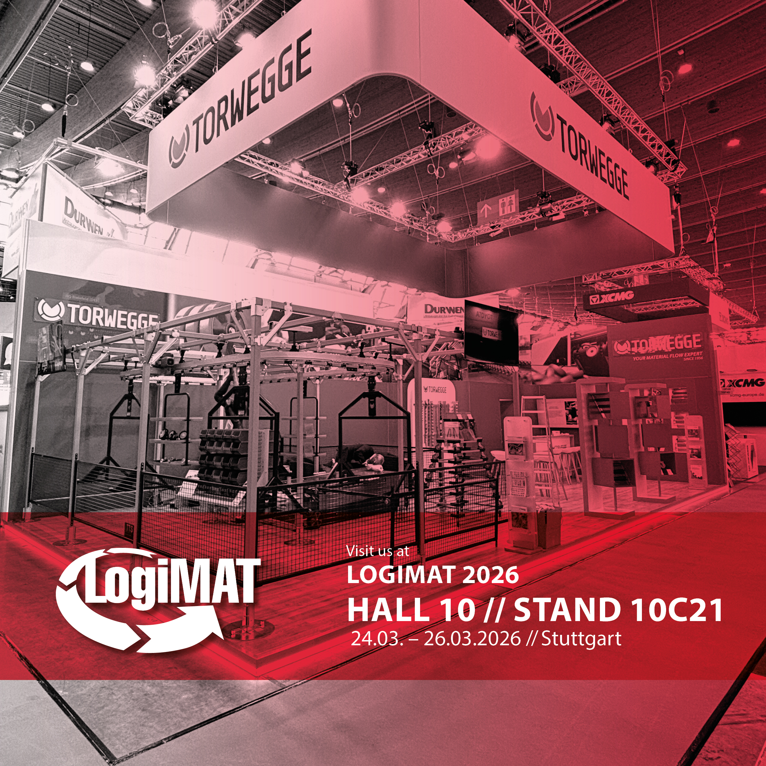 Materialfluss vom Boden bis zur Decke: Wir zeigen integrierte Intralogistiklösungen auf der LogiMAT 2026